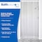 Kenney Mfg Medium Weight PEVA Stall Shower Curtain Liner, 42in W x 72in H, Clear KN61147 - alternate 2
